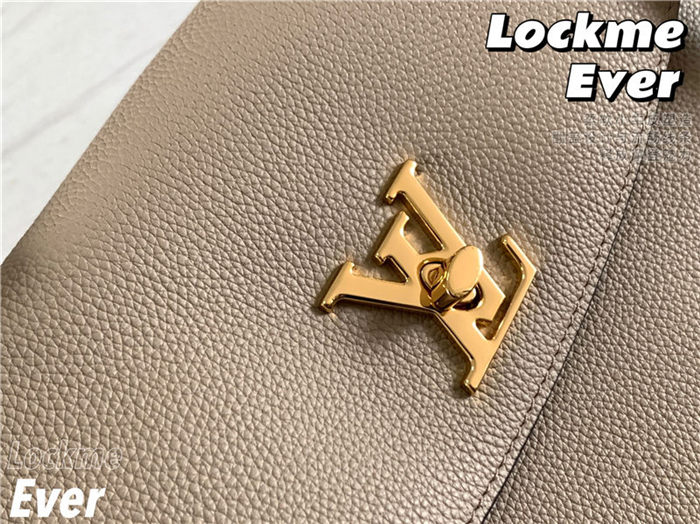 Louis Vuitton LOCKME EVER MM Grey High