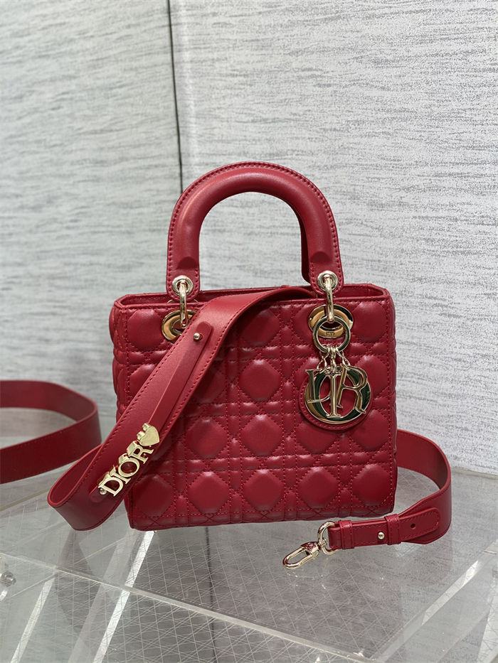 SMALL LADY Dior MY ABCDior BAG Cannage Lambskin High