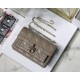 LADY Dior CHAIN POUCH Cannage Lambskin Warm Taupe High