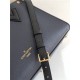 Louis Vuitton ON MY SIDE MM Twist calfskin and Monogram coated canvas M53823 Navy High