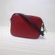 Gucci Soho Small Leather Disco Shoulder Bag 431567 Red/White High