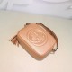 Gucci Soho Small Leather Disco Shoulder Bag 308364 Rose Gold High