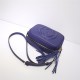 Gucci Soho Small Leather Disco Shoulder Bag 308364 Royal Blue High