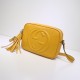 Gucci Soho Small Leather Disco Shoulder Bag 308364 Yellow High