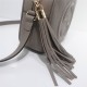 Gucci Soho Small Leather Disco Shoulder Bag 308364 Grey High