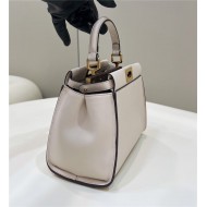 PEEKABOO ICONIC MINI leather bag Cream High