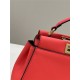 PEEKABOO ICONIC MINI leather bag Orange-Red High