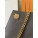 ENVELOPE SMALL BAG IN MIX MATELASSÉ GRAIN DE POUDRE EMBOSSED LEATHER High