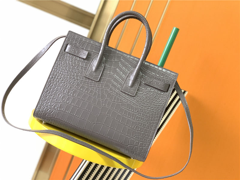 CLASSIC SAC DE JOUR SMALL IN Crocodile LEATHER High