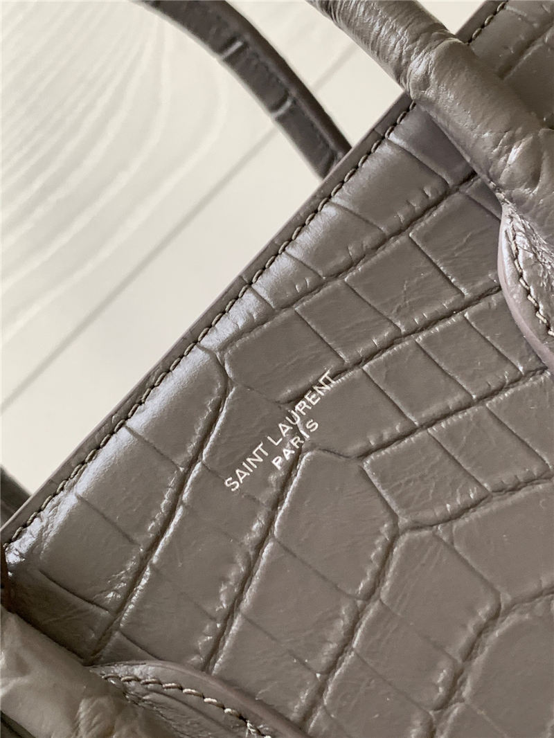 CLASSIC SAC DE JOUR SMALL IN Crocodile LEATHER High