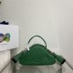 Prada Leather Prada Triangle bag 1BB082 Green High