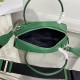 Prada Leather Prada Triangle bag 1BB082 Green High