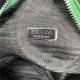 Prada Leather Prada Triangle bag 1BB082 Green High