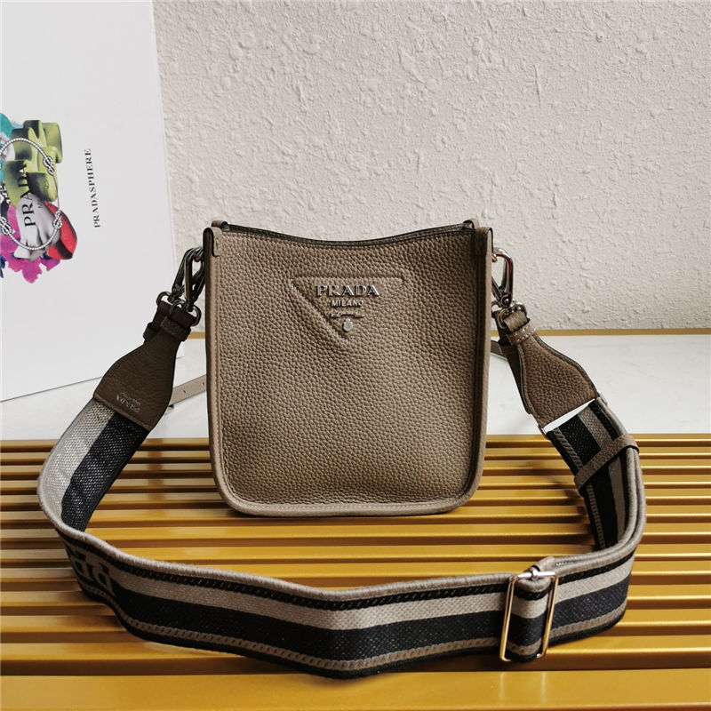 Prada Leather mini shoulder bag 1bh191 High