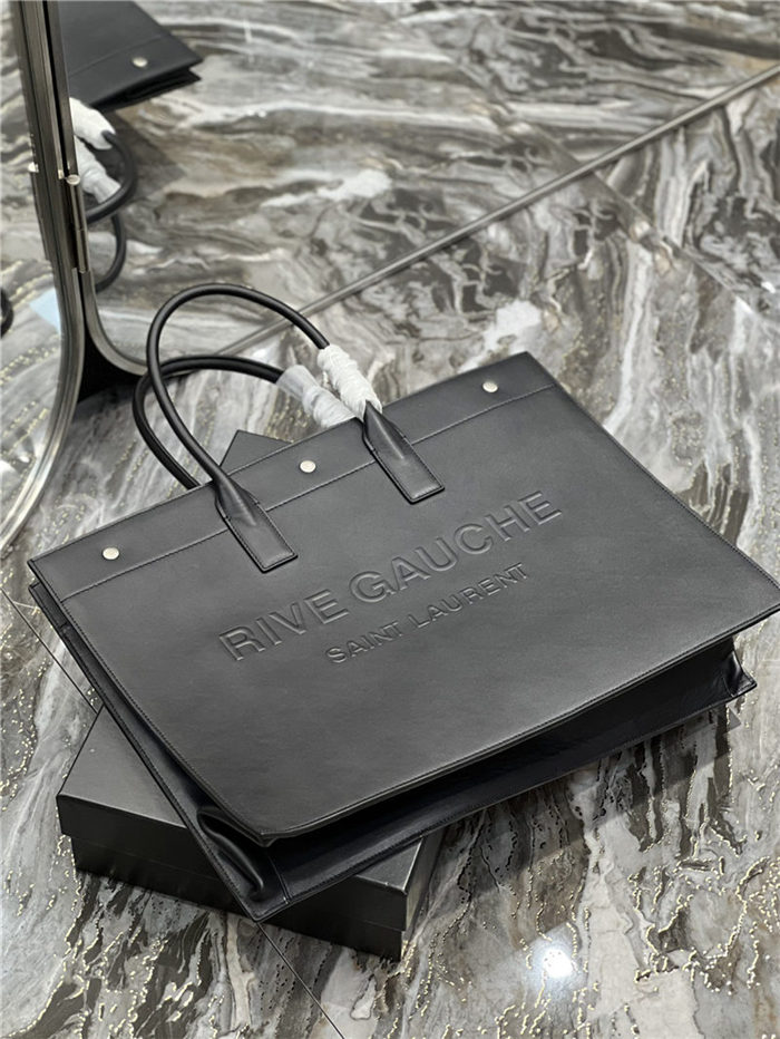 RIVE GAUCHE TOTE BAG IN LEATHER High