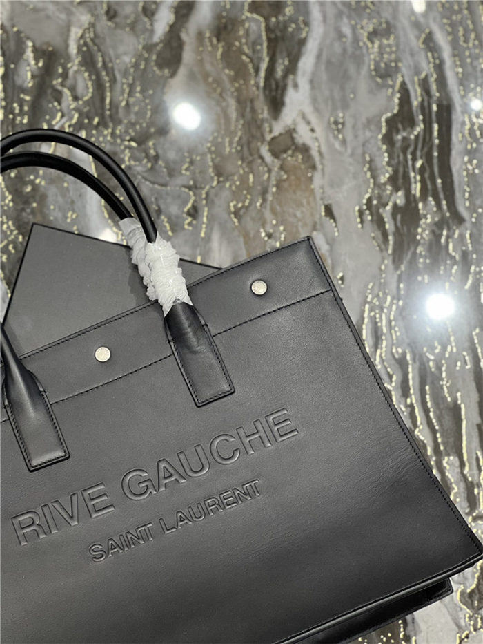 RIVE GAUCHE SMALL TOTE BAG IN LEATHER High