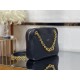 LE MAILLON SMALL CHAIN BAG IN QUILTED LAMBSKIN Black High