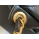 Chanel 22 BACKPACK Shiny Calfskin & Gold-Tone Metal AS3313 Black High