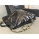 Chanel 22 BACKPACK Shiny Calfskin & Gold-Tone Metal AS3313 Black High