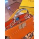 NANO PEEKABOO MAXI HANDLE nappa leather Orange High