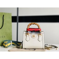 Gucci Diana mini tote bag 702732 White High