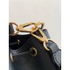 Louis Vuitton LOCKME BUCKET BAG Grained calf leather M57687 High