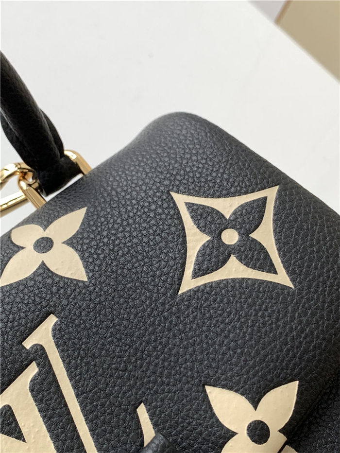 Louis Vuitton MADELEINE BB Embossed, grained cowhide leather M45978 High