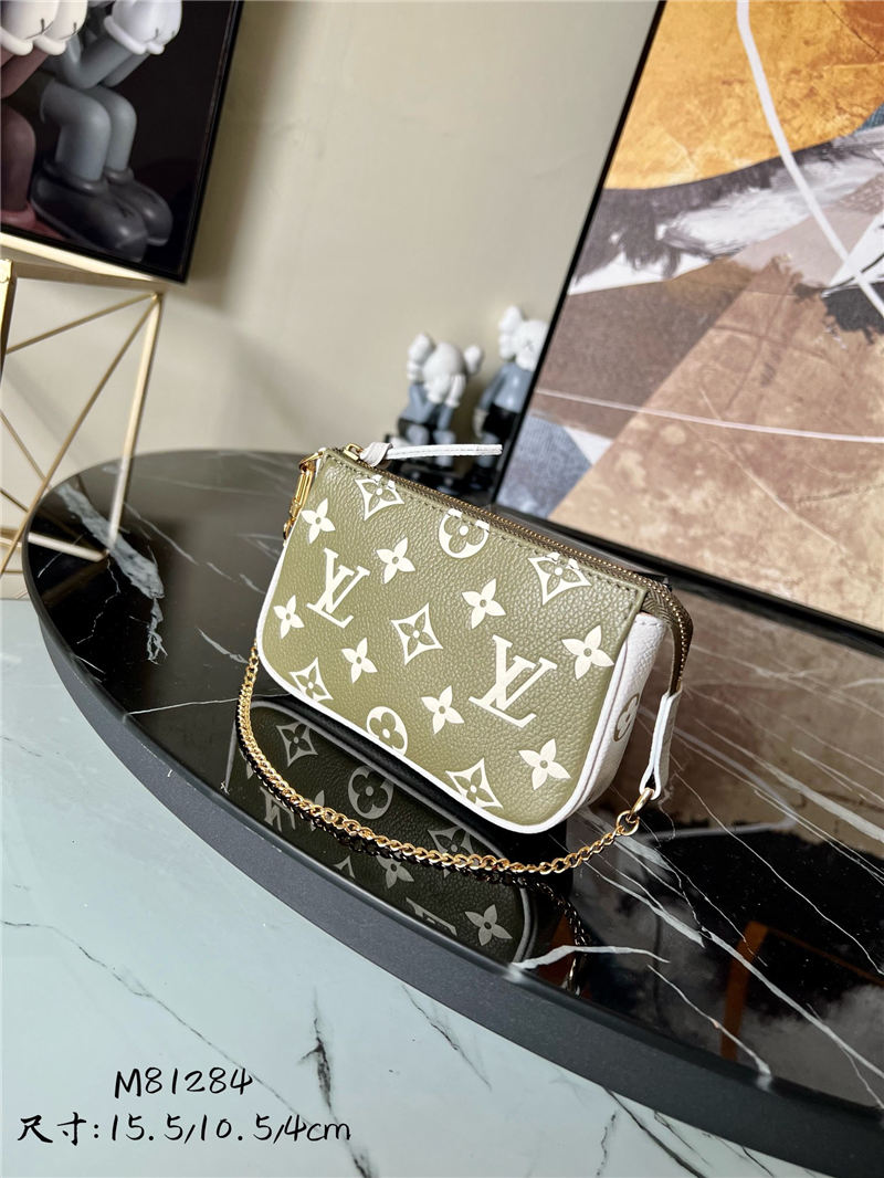 Louis Vuitton MINI POCHETTE ACCESSOIRES Monogram Empreinte M81284 High