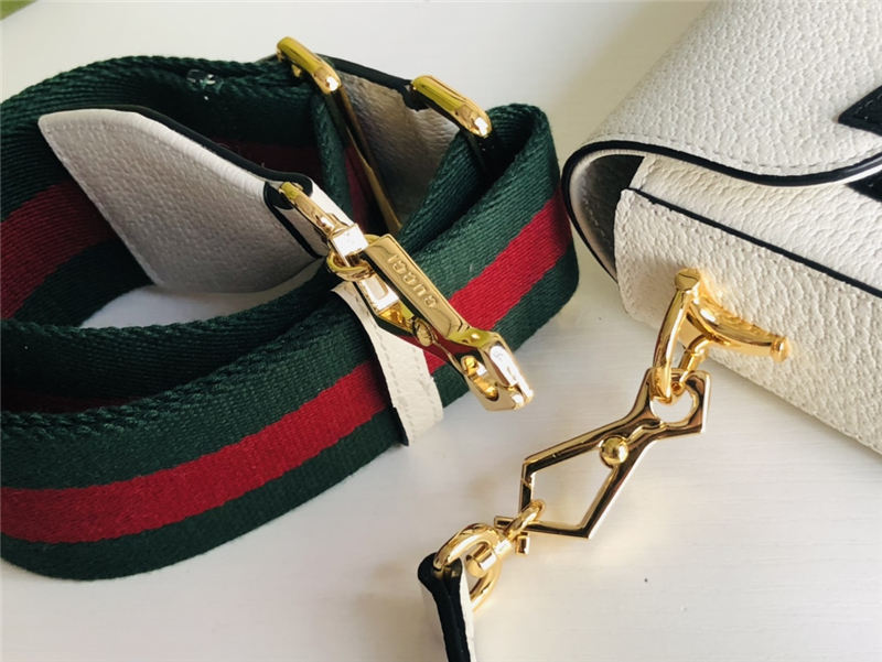 Adidas x Gucci Horsebit 1955 mini bag 658574 White High