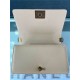 BOY Chanel HANDBAG Grained Calfskin Beige Anti-Gold Metal High