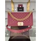 BOY Chanel HANDBAG Grained Calfskin Wine Matt-Gold Metal High