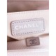 BOY Chanel HANDBAG Grained Calfskin White Silver Metal High