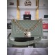 BOY Chanel HANDBAG Grained Calfskin Olive Gold Metal High