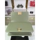 BOY Chanel HANDBAG Grained Calfskin Olive Matt-Gold Metal High