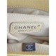 SMALL BOY Chanel HANDBAG Grained Calfskin Yellow Anti-Silver Metal High