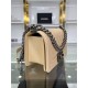 SMALL BOY Chanel HANDBAG Grained Calfskin Beige Anti-Silver Metal High