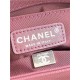 SMALL BOY Chanel HANDBAG Grained Calfskin Wine Anti-Silver Metal High