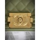 SMALL BOY Chanel HANDBAG Grained Calfskin Olive Matt-Gold Metal High