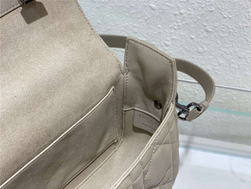 SMALL DiorCAMP BAG Calfskin Taupe High