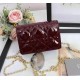 Dior LADY Dior NANO POUCH Patent Cannage Calfskin High