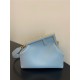 Fendi First Medium Leather Bag Blue High