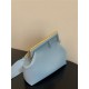 Fendi First Medium Leather Bag Blue High