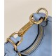 Fendigraphy Nano Leather Bag Blue High