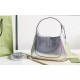 Jackie 1961 small hobo bag silver leather high