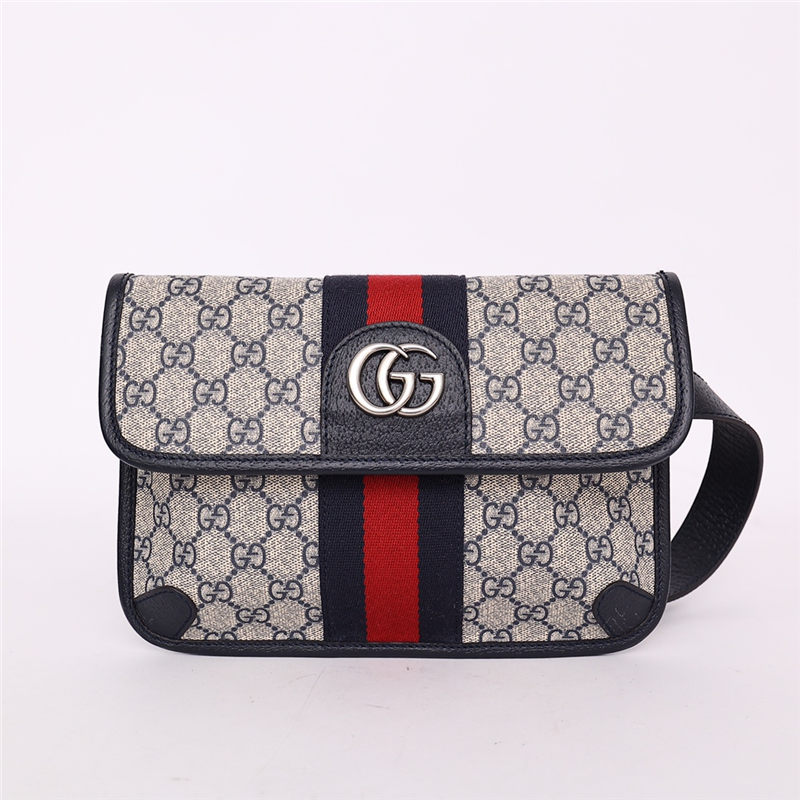 Gucci Ophidia belt bag GG supreme canvas 674081 High