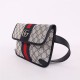 Gucci Ophidia belt bag GG supreme canvas 674081 High