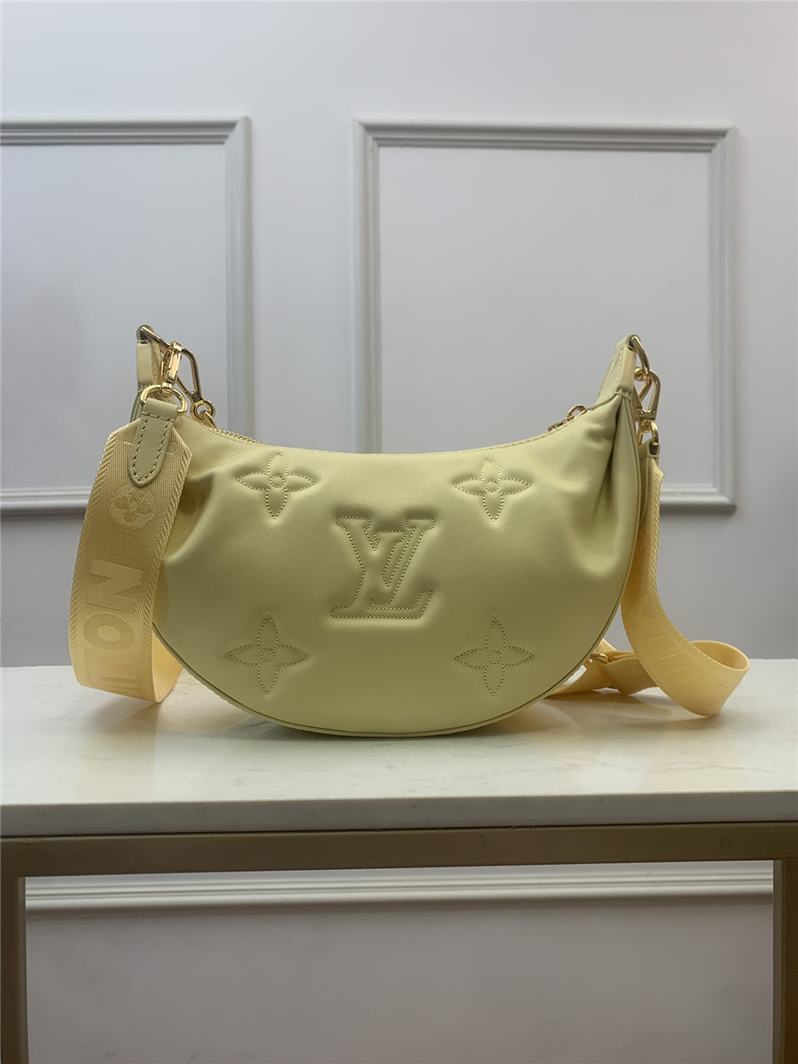 Louis Vuitton OVER THE MOON Quilted and embroidered smooth calf leather Yellow M59823 High