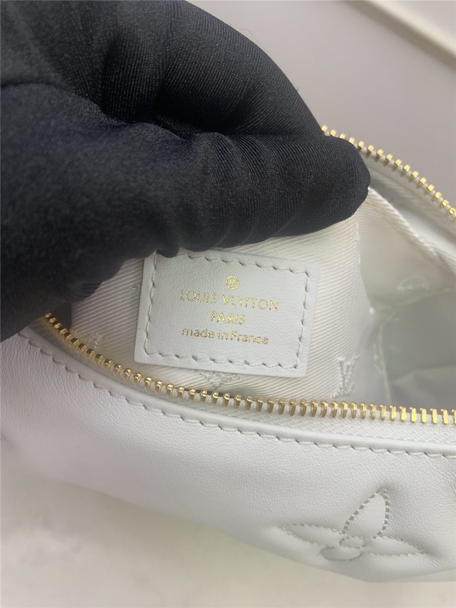 Louis Vuitton OVER THE MOON Quilted and embroidered smooth calf leather White M59959 High