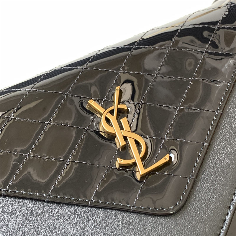 GABY SATCHEL IN Patent Calfskin High