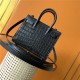 CLASSIC SAC DE JOUR NANO IN Crocodile Black High